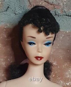 Vintage 1960 Barbie Brunette Ponytail #4