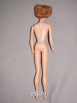 Vintage 1960 Barbie Midge Doll Redhead Auburn Bubble Cut 1963 Case Clothes Lot