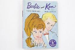 Vintage 1960 Barbie Ponytail #3 Brunette Brown Eye Shadow (Faded) Untouched