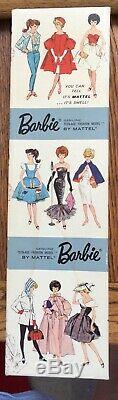 Vintage 1960s Barbie DRESSED BOX Garden Party -Titian Ponytail Barbie