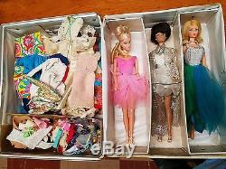 Vintage 1960s barbie doll collection