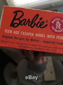 Vintage 1961 And 1960 Barbie And Ken Doll- Rare Antiques