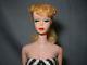 Vintage 1961 Long Loose Curl #5 Blonde Ponytail Barbie Doll In Original Suit
