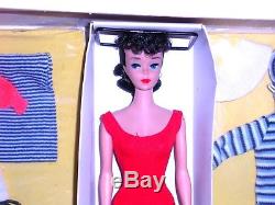 Vintage 1962 Montgomery Wards Brunette Ponytail Barbie Mix N Match Set 857 MIB