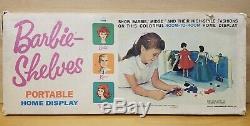Vintage 1963 Barbie Shelves Portable Home Display in Original Box
