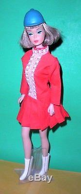 Vintage 1966 Cinnamon Brownette American Girl Bendable Leg Barbie Japan Mint