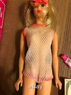Vintage 1966 Twist'N Turn Barbie Original Trade-In Program Box Ash Blonde NOS