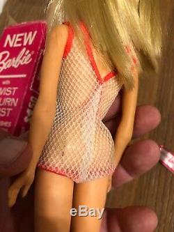 Vintage 1966 Twist'N Turn Barbie Original Trade-In Program Box Ash Blonde NOS