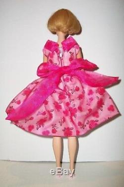 Vintage 1966 Variant Lips Barbie American Girl Bend Leg Doll In Ooak Modern Art
