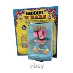 Vintage 1968 Kiddles'n Kars Henrietta Horseless Doll & Car MINT ON CARD RARE