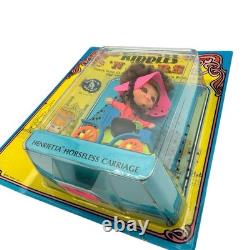 Vintage 1968 Kiddles'n Kars Henrietta Horseless Doll & Car MINT ON CARD RARE