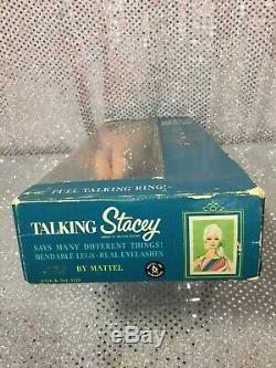 Vintage 1968 Talking Stacey Barbie Doll 1125 In Original Box