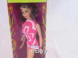 Vintage 1968 Twist N Turn Barbie Doll Lt Brown Hair #1160 Nib Factory Sealed Ne