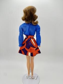 Vintage 1969 Brunette Marlo Flip Barbie Doll Lashes 1975 All American Girl #39