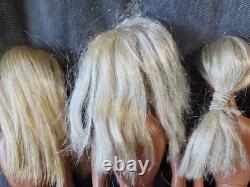 Vintage 1970s Sun Set Malibu Barbie Francie PJ Stacey Steffie Molds Doll TLC Lot