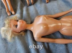 Vintage 1970s Sun Set Malibu Barbie Francie PJ Stacey Steffie Molds Doll TLC Lot