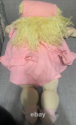 Vintage 1978 Xavier Roberts Original Cabbage Patch Doll The Little People Cloth