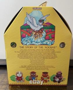 Vintage 1983 Cabbage Patch Kids Koosas Lion 15 NIB Sealed Factory Tape