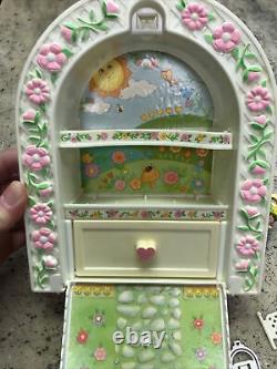 Vintage 1983 Hasbro Charmkins Lot Accessories Figures Carry Case Fast Ship