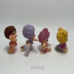 Vintage 1984 Hallmark HUGGA BUNCH Lot Set 8 Impkins Merry Mini Miniature Figures