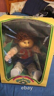Vintage 1985 Cabbage Patch Kids? Un-opened In Box? (Brown/Red Hair Boy #31)