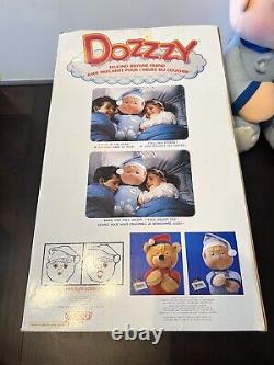 Vintage 1987 Galoob Dozzzy Talking Bedtime Friend with Cassette TESTED