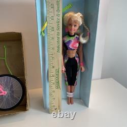 Vintage 1990 SINDY & Her Mountain BIKE doll W Box Cycling Biking MTB 90s Rare