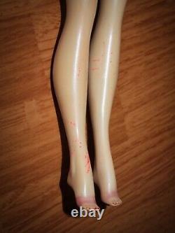 Vintage #1 Barbie Body with Blonde #3 Ponytail Barbie Head, Shoes, Sunglasses