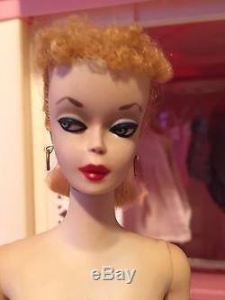Vintage #1 Blonde Ponytail Barbie Doll