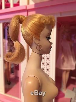 Vintage #1 Blonde Ponytail Barbie Doll