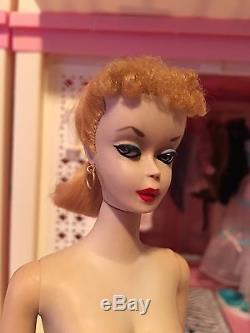Vintage #1 Blonde Ponytail Barbie Doll