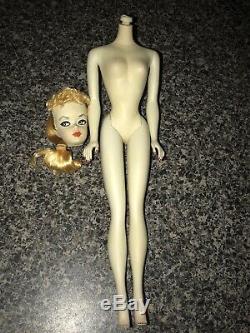 Vintage #1 Ponytail Barbie Doll / Mattel