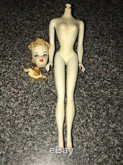 Vintage #1 Ponytail Barbie Doll / Mattel