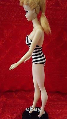 Vintage #1 Ponytail Barbie doll. Gorgeous