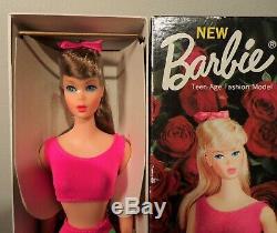 Vintage 1st Issue Standard Barbie Light Brown Hair NRFB #1190 1967