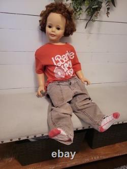 Vintage 35 Ideal Patti Playpal Doll 1960s Blue Eyes, Strawberry Blond Hair