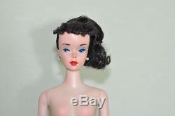 Vintage #3 Black Ponytail Barbie Doll withOriginal Box, & Extras Excellent