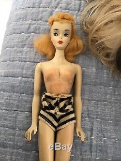 Vintage #3 Blonde Ponytail Barbie Fading Body Creamy Light Color Smells Crayons