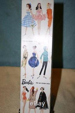 Vintage #3 Dressed Sample Barbie Brunette in Easter Parade, #971, MIB