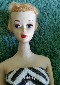 Vintage #3 Ponytail Barbie Doll TLC