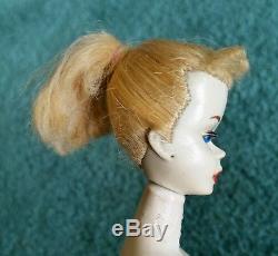 Vintage #3 Ponytail Barbie Doll TLC