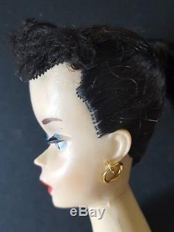 Vintage # 3 Ponytail Barbie Doll with Blue eyeliner. Stunning