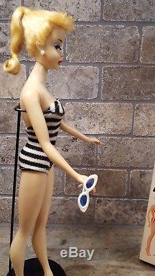 Vintage #3 ponytail Barbie Doll. Beautiful & Blonde