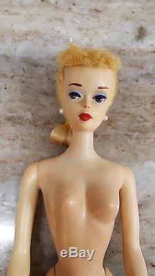 Vintage #3 ponytail Barbie Doll. Beautiful & Blonde