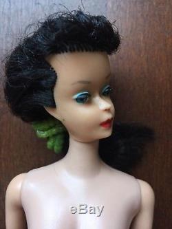 Vintage #3 ponytail Barbie doll Brunette Rare