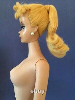 Vintage #4 Blonde Ponytail Barbie. Beautiful Face