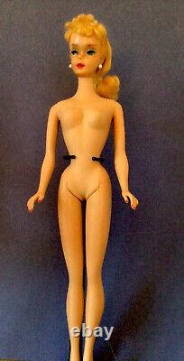 Vintage #4 Blonde Ponytail Barbie. Beautiful Face