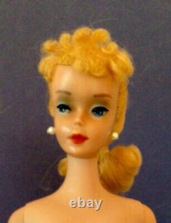 Vintage #4 Blonde Ponytail Barbie. Beautiful Face