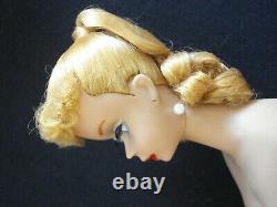 Vintage #4 Blonde Ponytail Barbie Doll in Very Good Condition