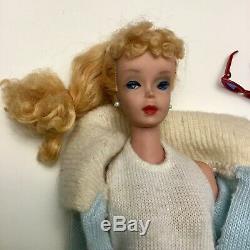 Vintage #4 Blonde Ponytail Barbie Vgc